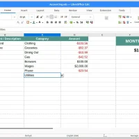 Libreoffice excel clone