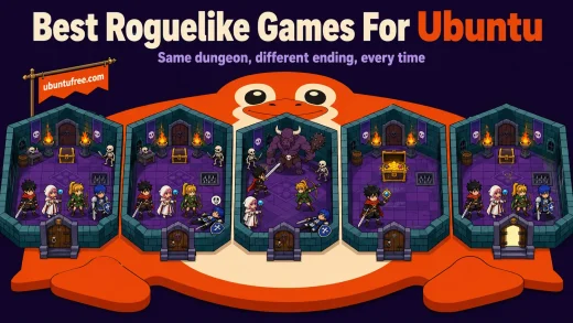 Cover image roguelike games - Best Roguelike Games for Ubuntu - 31 Picks You Can Play Tonight