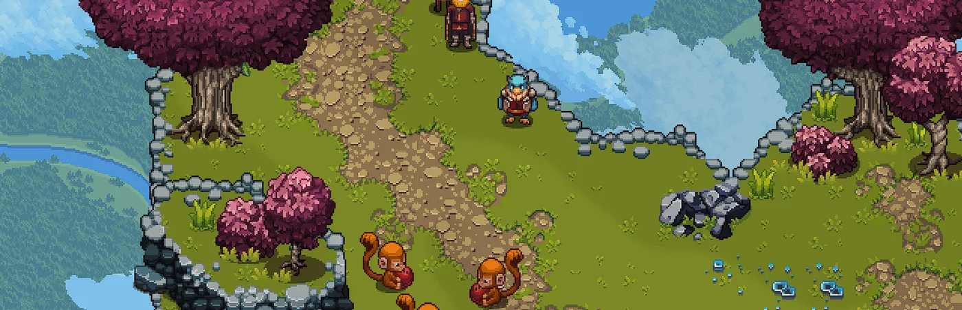 Chained Echoes gameplay on Ubuntu