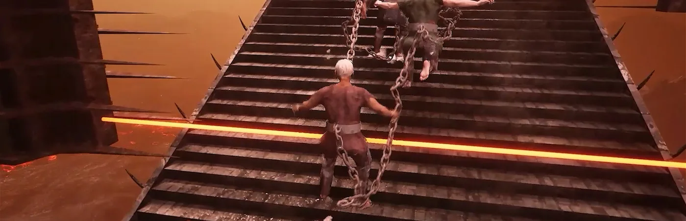 Chained Together co-op gameplay on Ubuntu