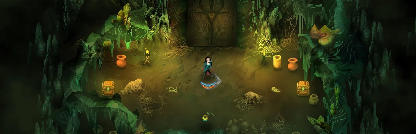 Children of Morta running on Ubuntu