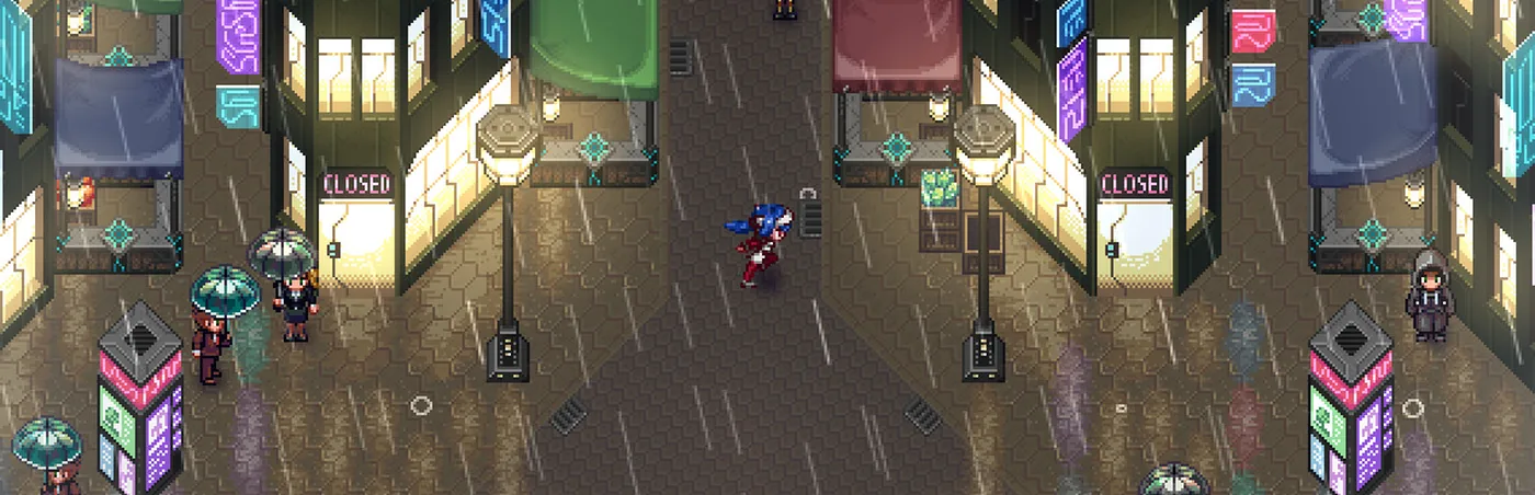 CrossCode gameplay on Ubuntu