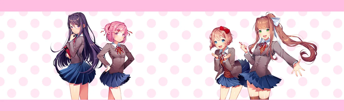 Doki Doki Literature Club gameplay on Ubuntu
