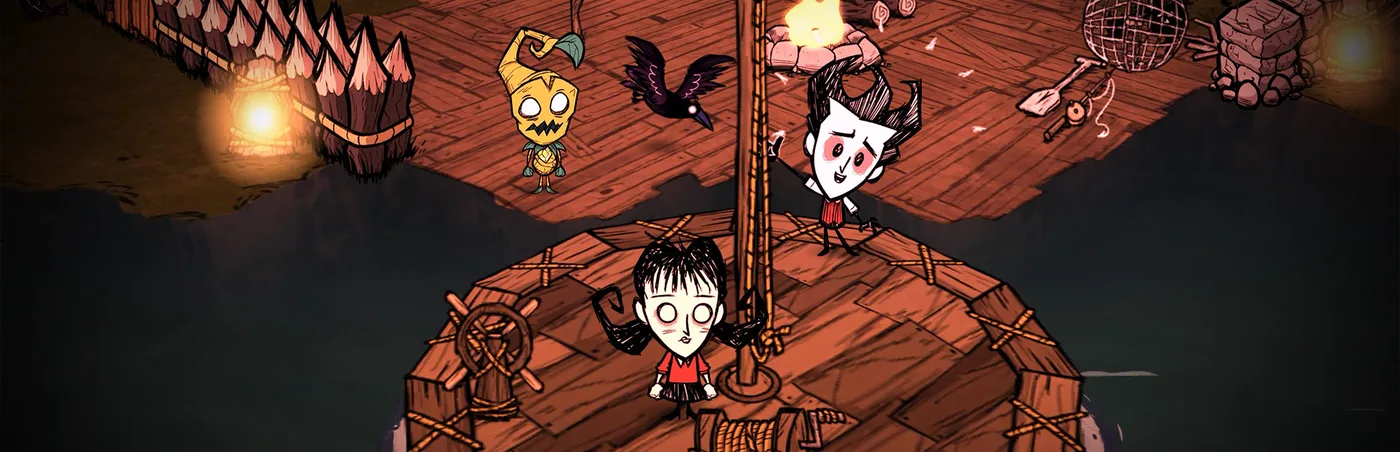 Don't Starve Together co-op gameplay on Ubuntu
