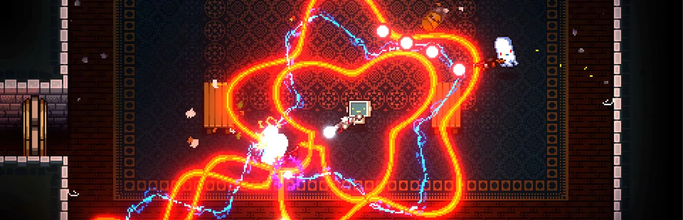 Enter the Gungeon running on Ubuntu