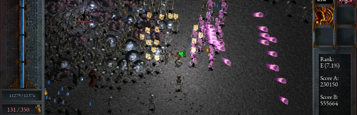 Halls of Torment: Prelude gameplay on Ubuntu