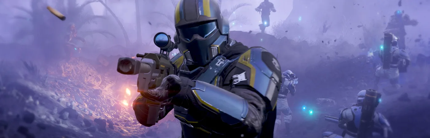 Helldivers 2 co-op gameplay on Ubuntu