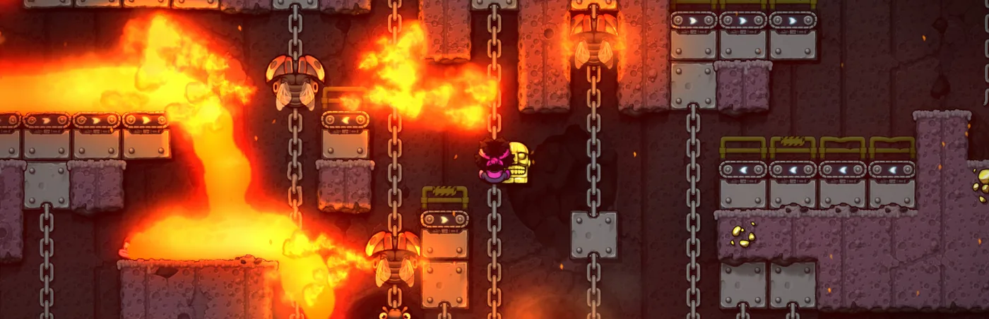 Spelunky 2 running on Ubuntu