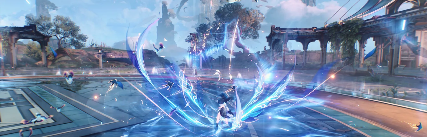 Wuthering Waves gameplay on Ubuntu