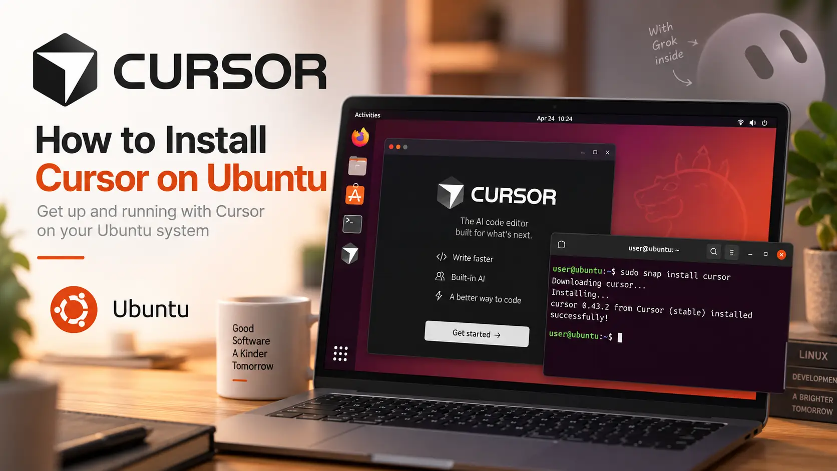 Cover image cursor - How to Install Cursor on Ubuntu 26.04 and 24.04 - Which File to Pick