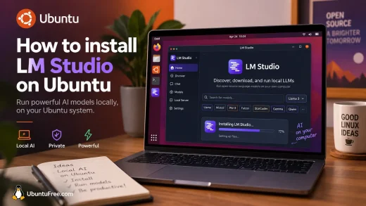 Cover image lmstudio - How to Install LM Studio on Ubuntu 26.04 and 24.04 - Local AI Without the Terminal